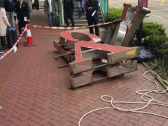 清拆尖沙嘴前RAMADA酒店招牌-創美光電